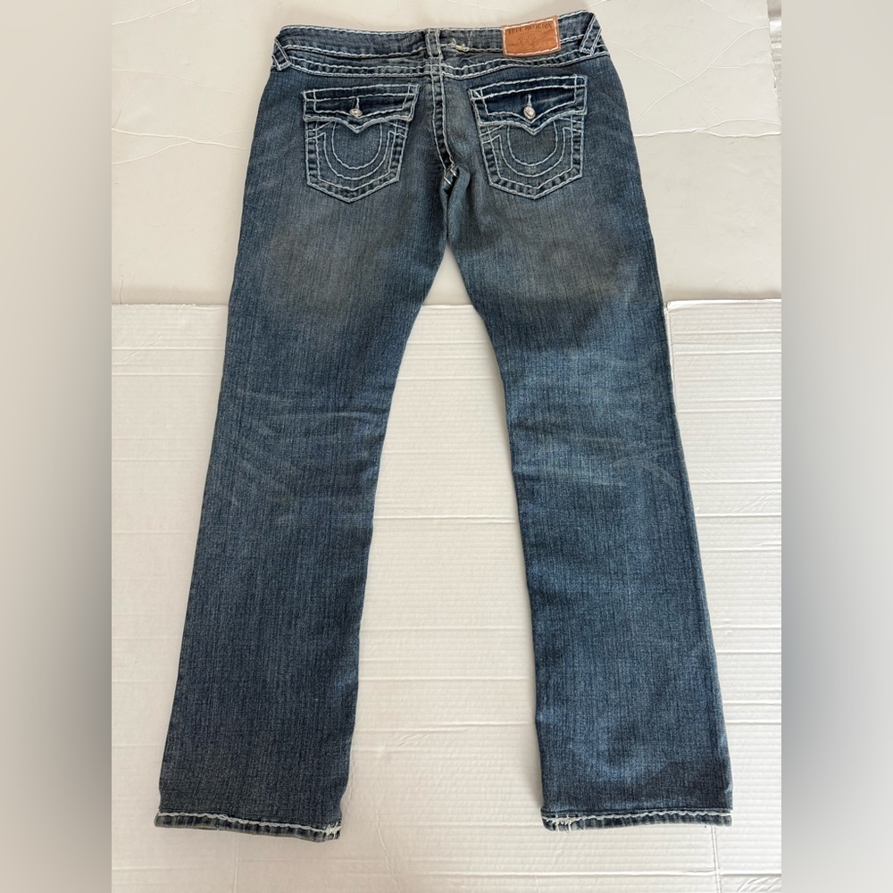 Low Rise True Religion Jeans Size 32 - Picture 2 of 13
